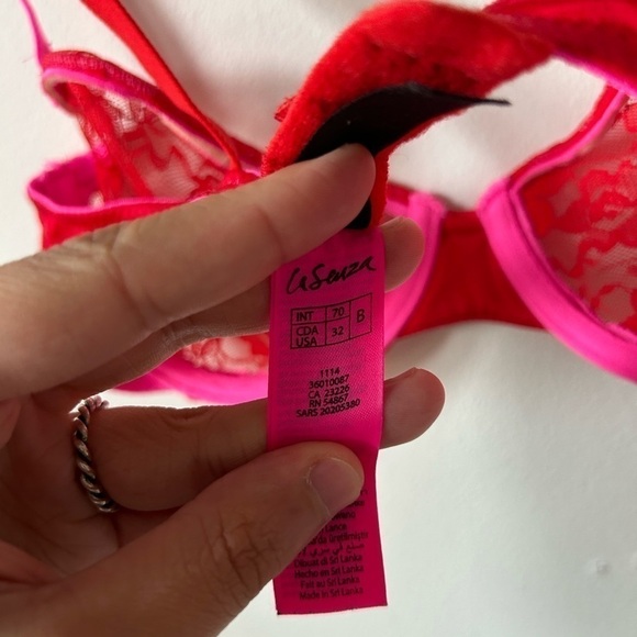 La‎ Senza  Orange Lace Bra - Picture 4 of 4